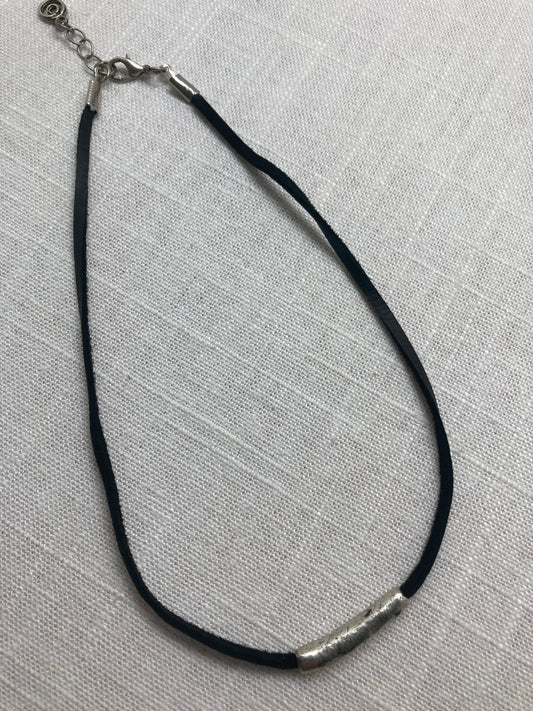 Silver Bar Choker