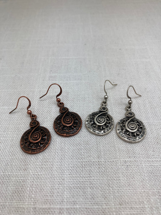 best selling simple spiral earrings