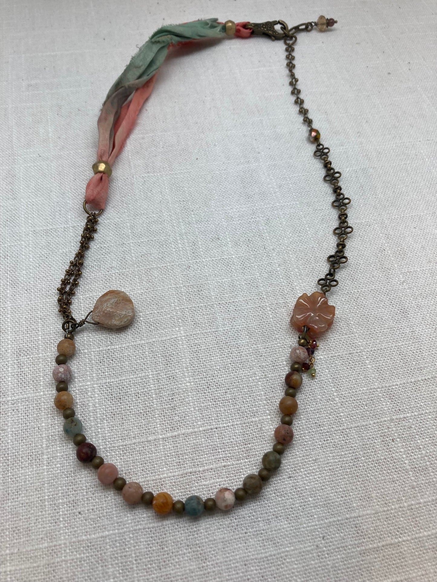 reversible necklace and bracelet