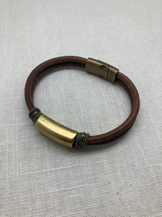 Brass Bar Bracelet