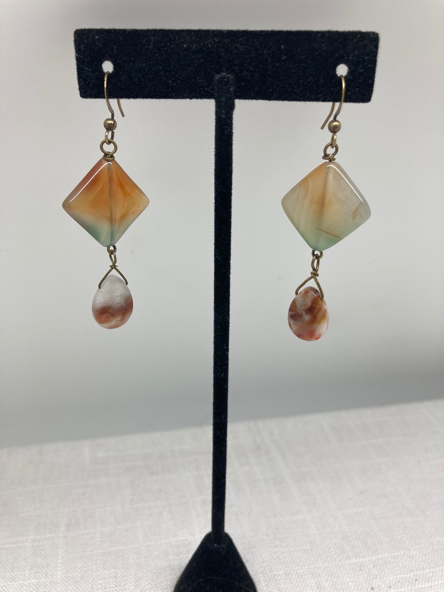 Colorful Jasper Earrings
