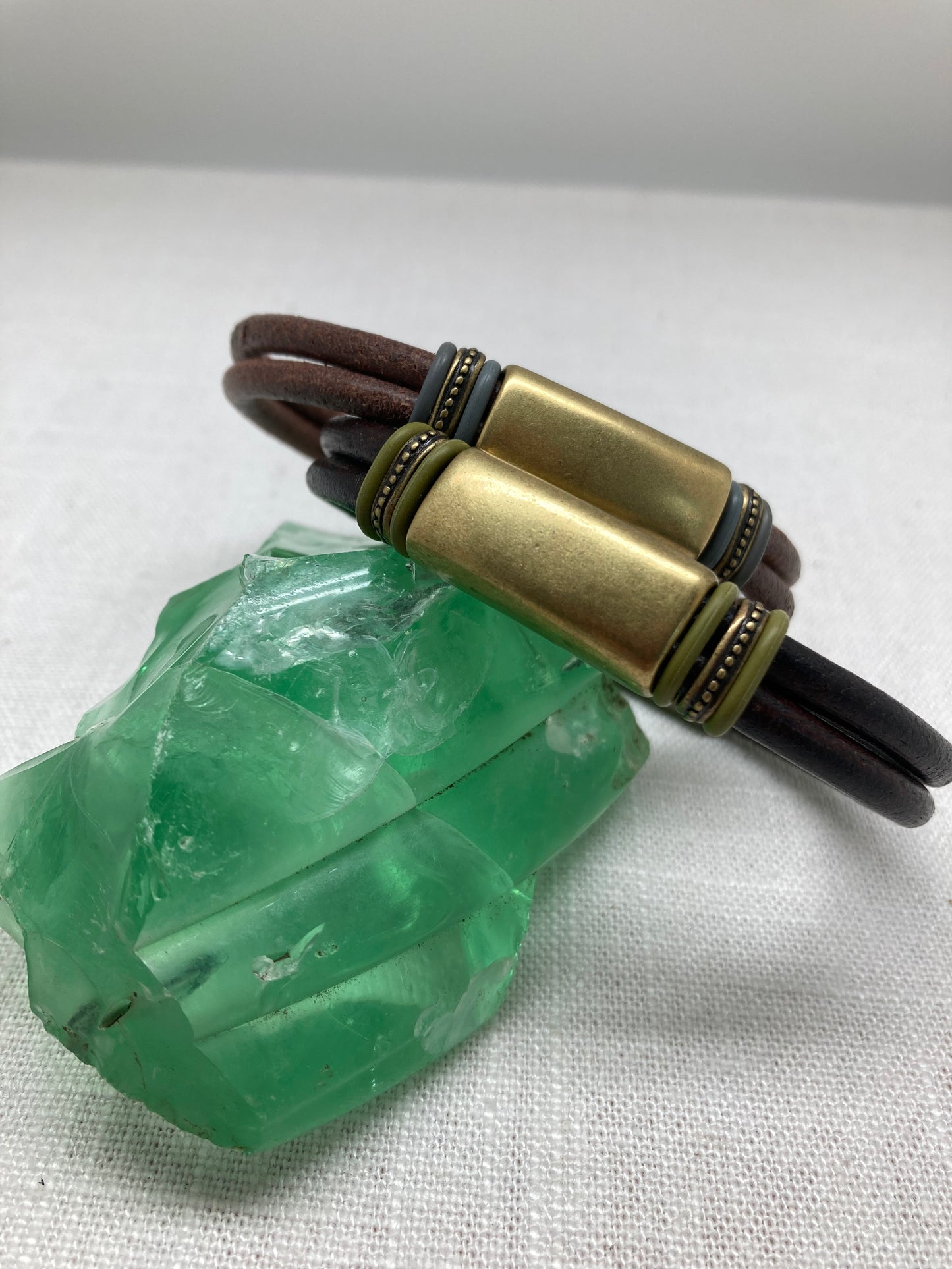 Brass Bar Bracelet