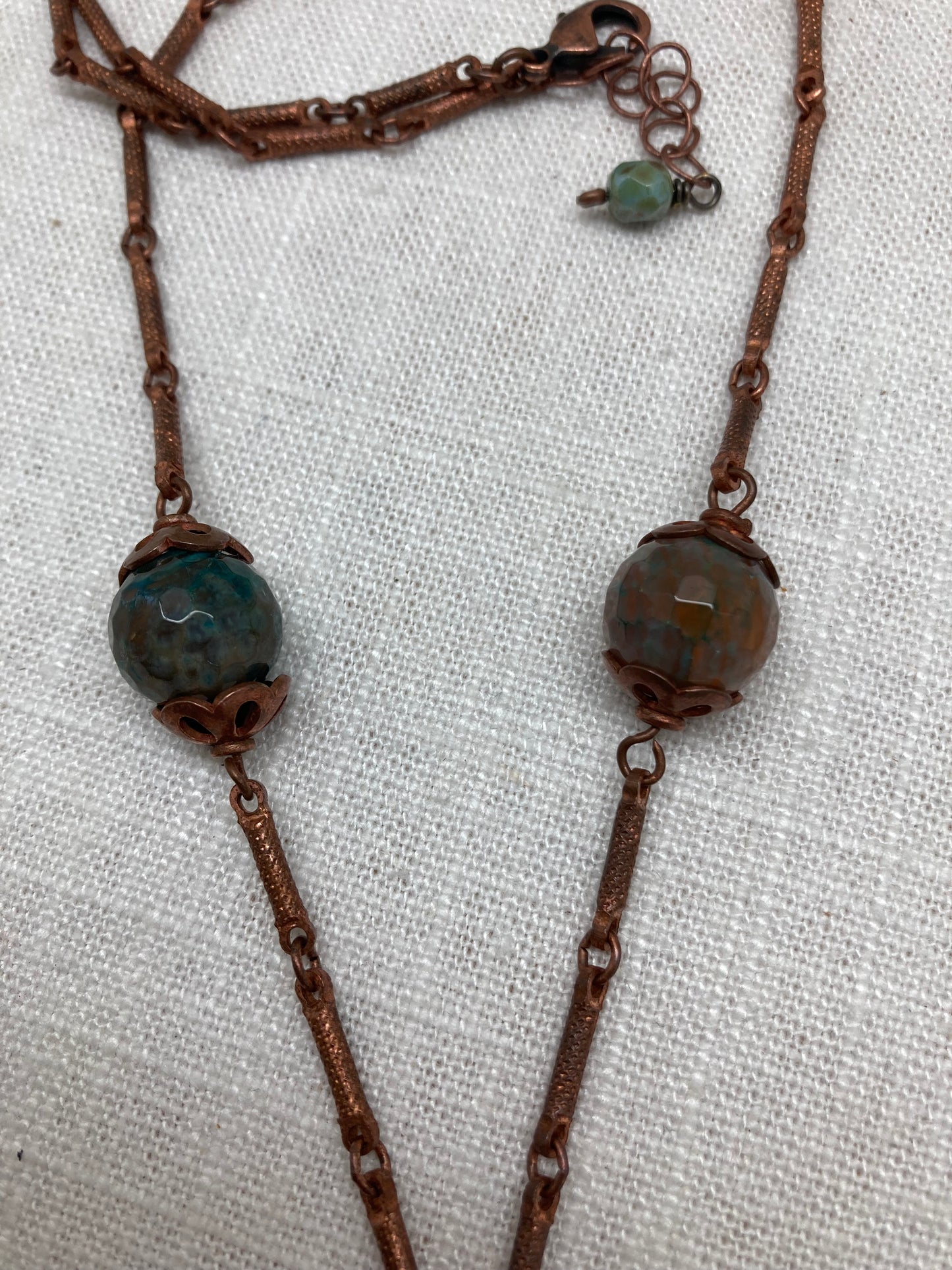Patina Medallion Necklace