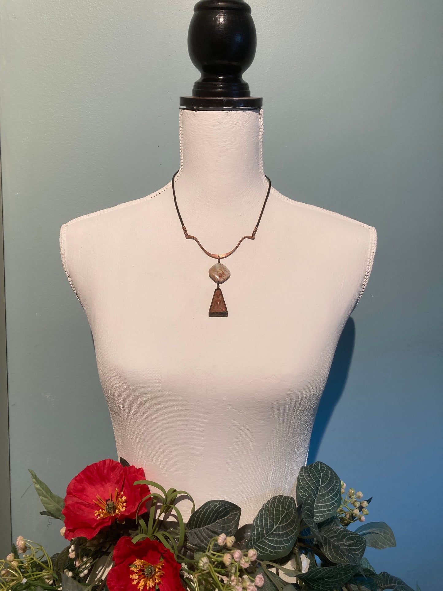 Copper Icon Necklace