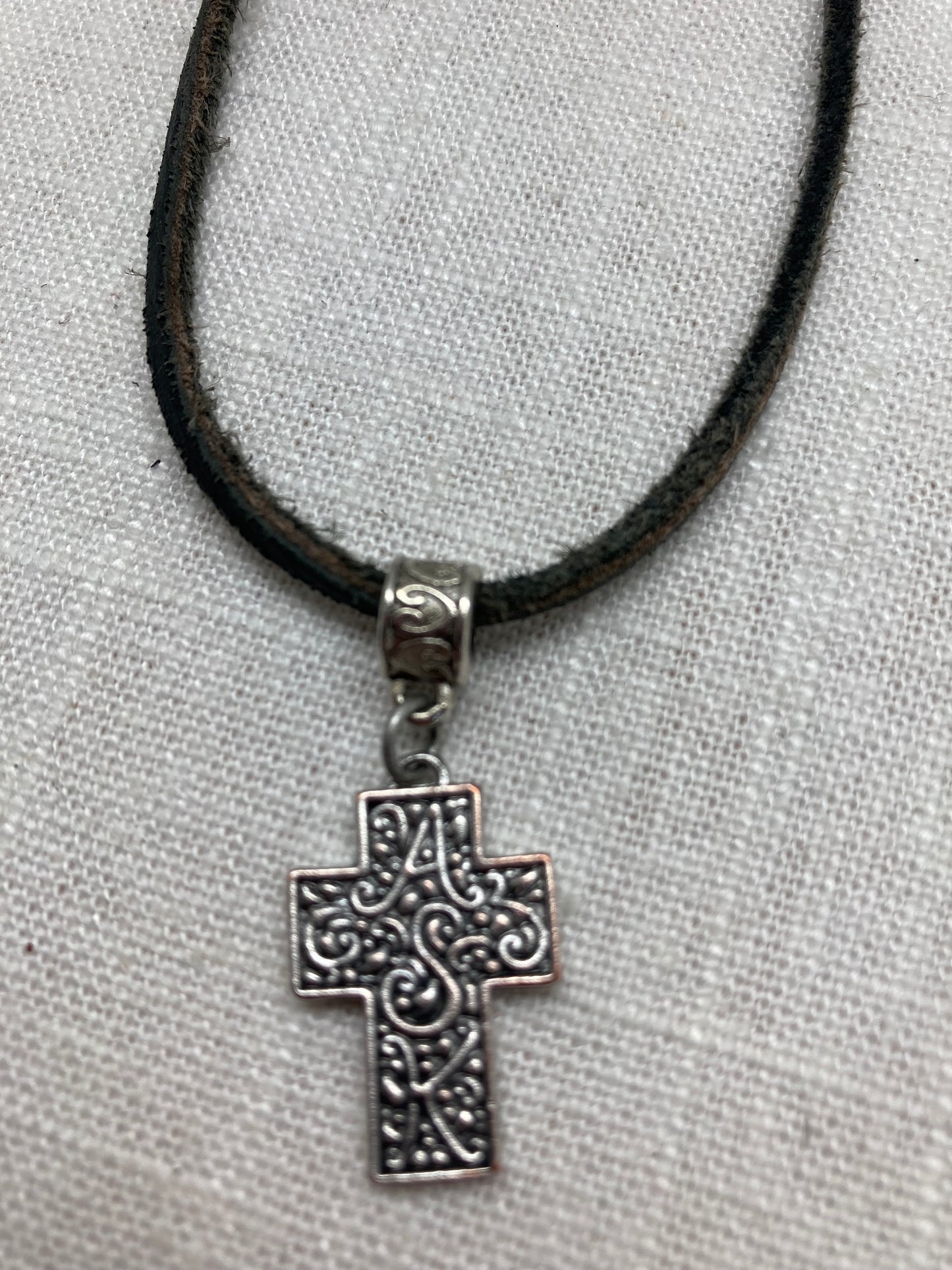 Rustic Cross Necklace