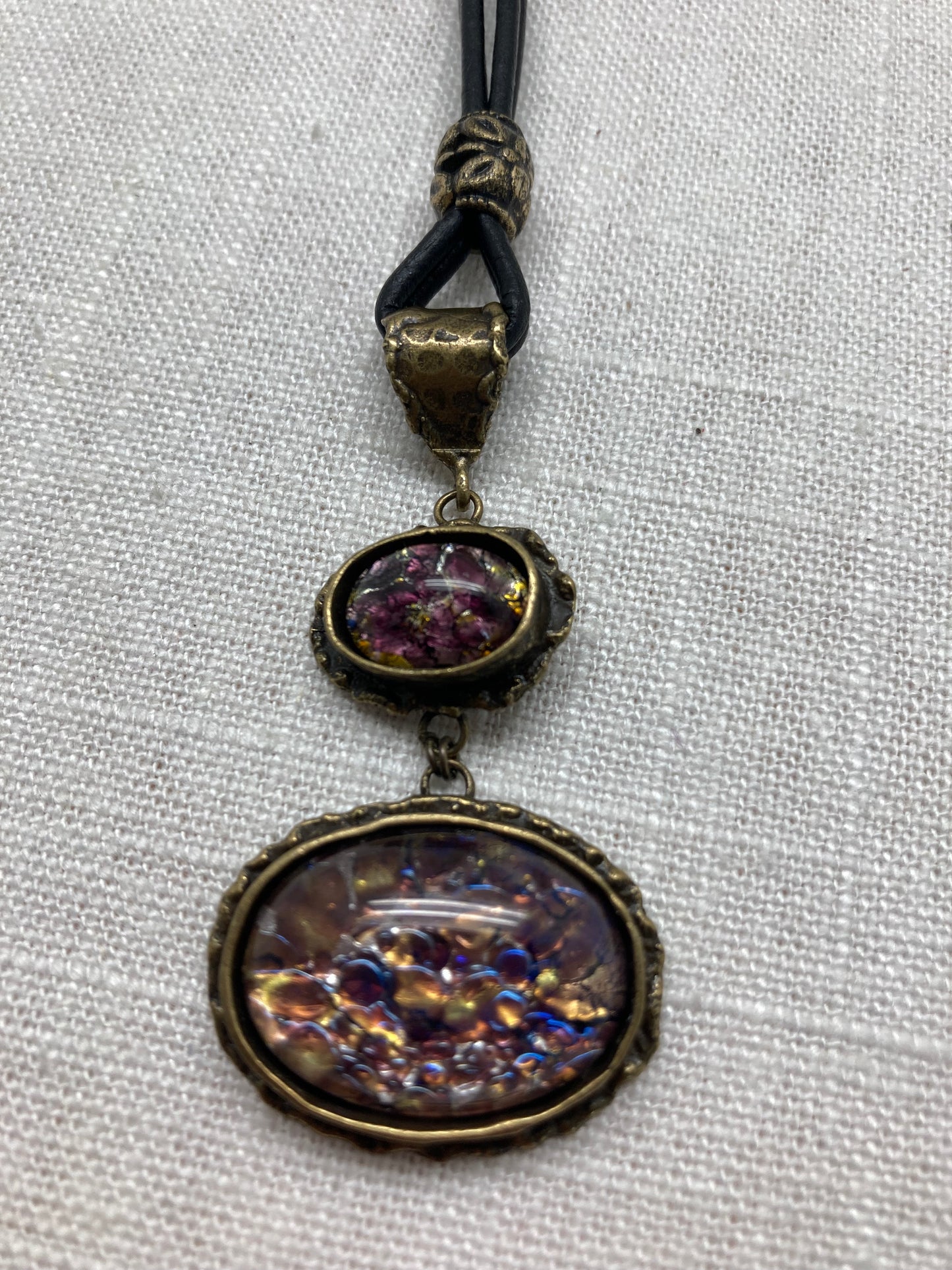 Glass Pendant Necklace