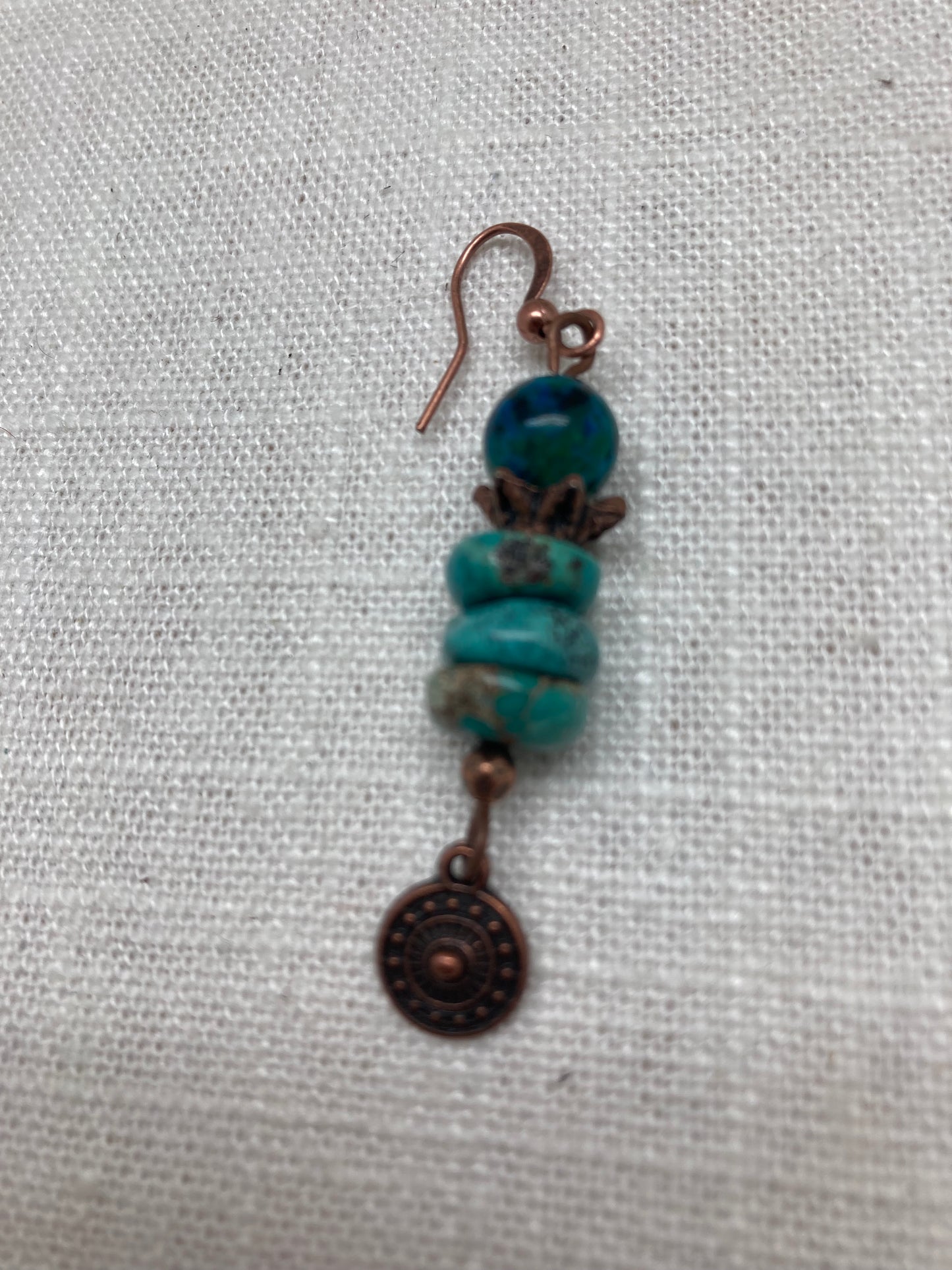 Stacked Gemstone Earrings