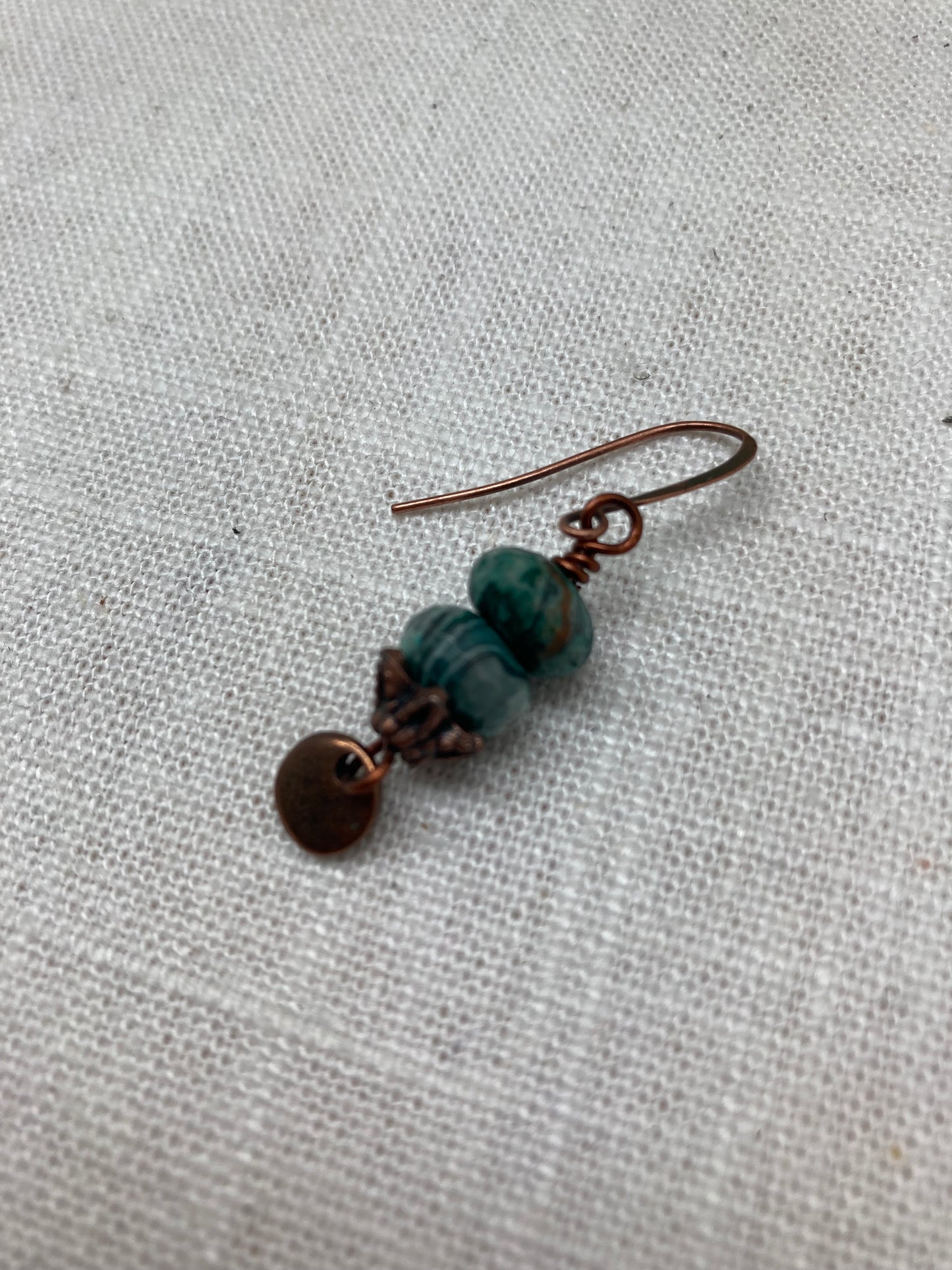 Stacked Gemstone Earrings