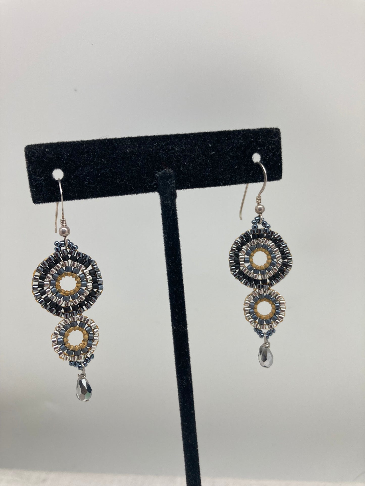 Woven Circle Earrings