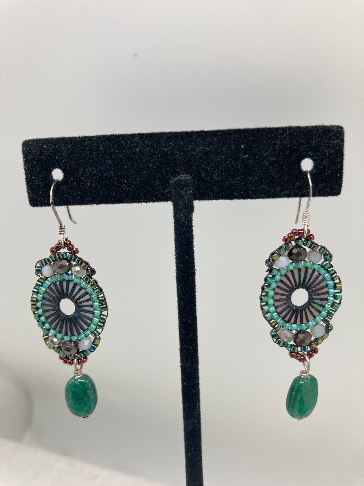 Woven Circle Earrings