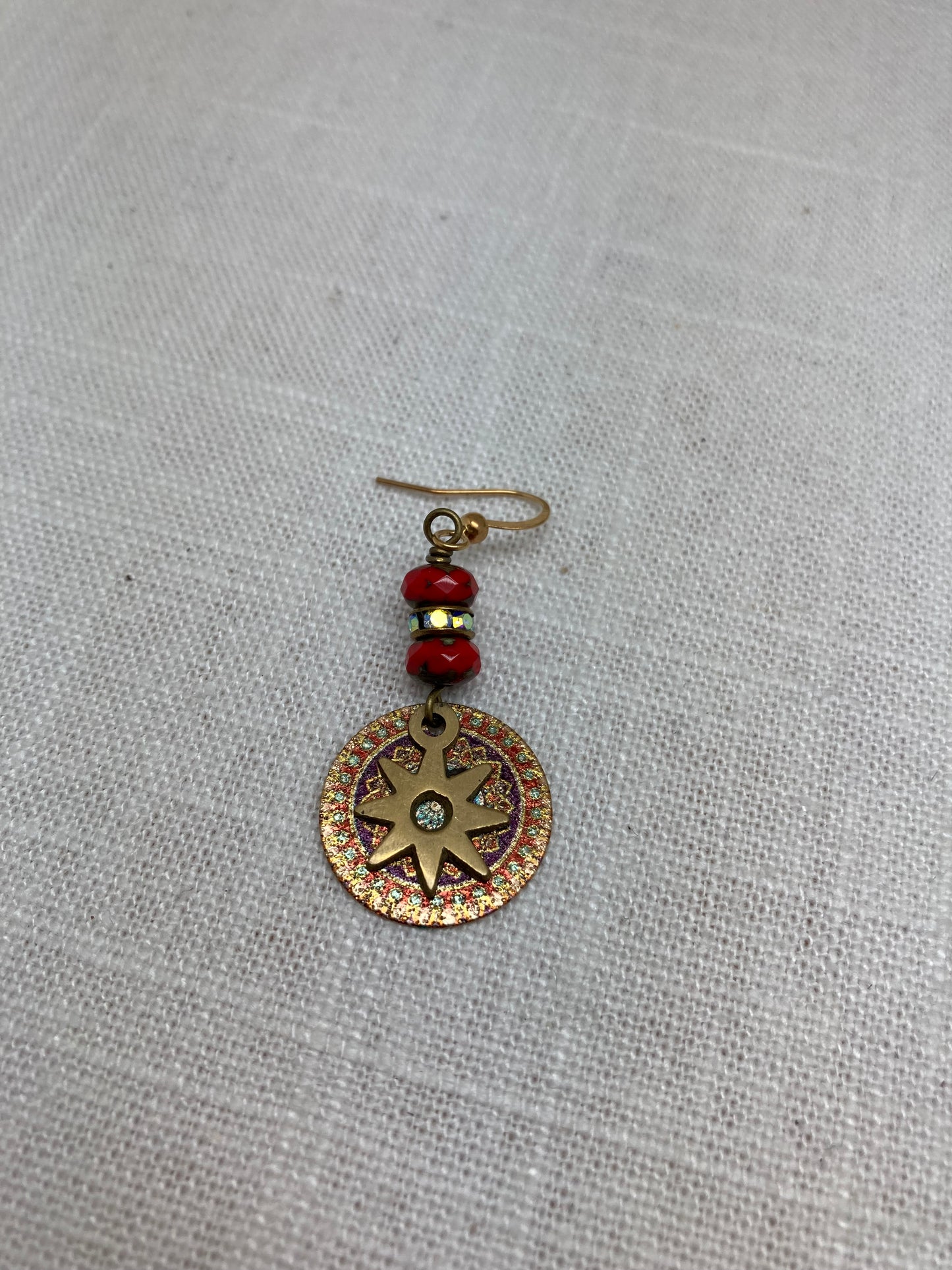 Crimson Beauty Earrings