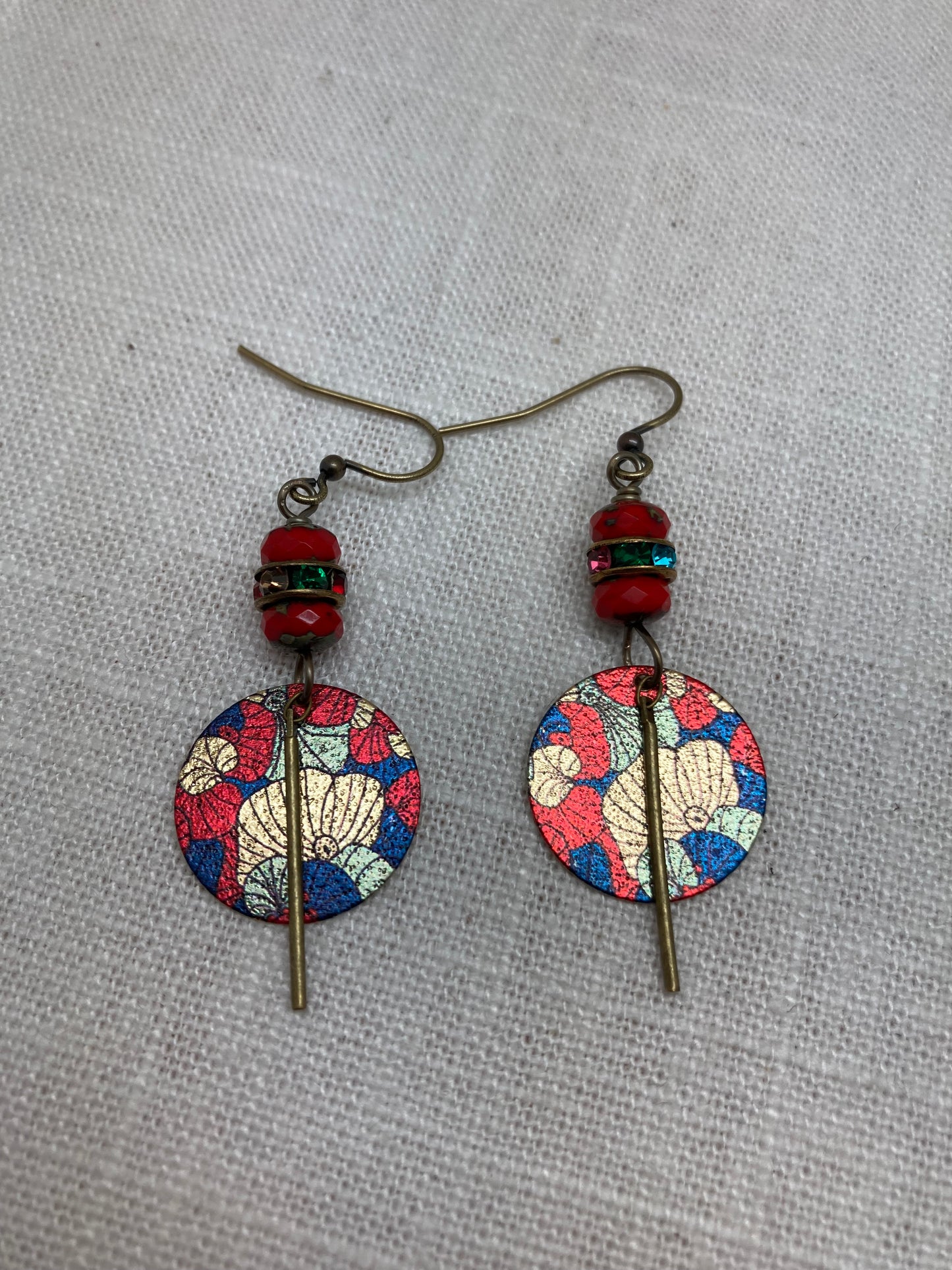 Crimson Beauty Earrings