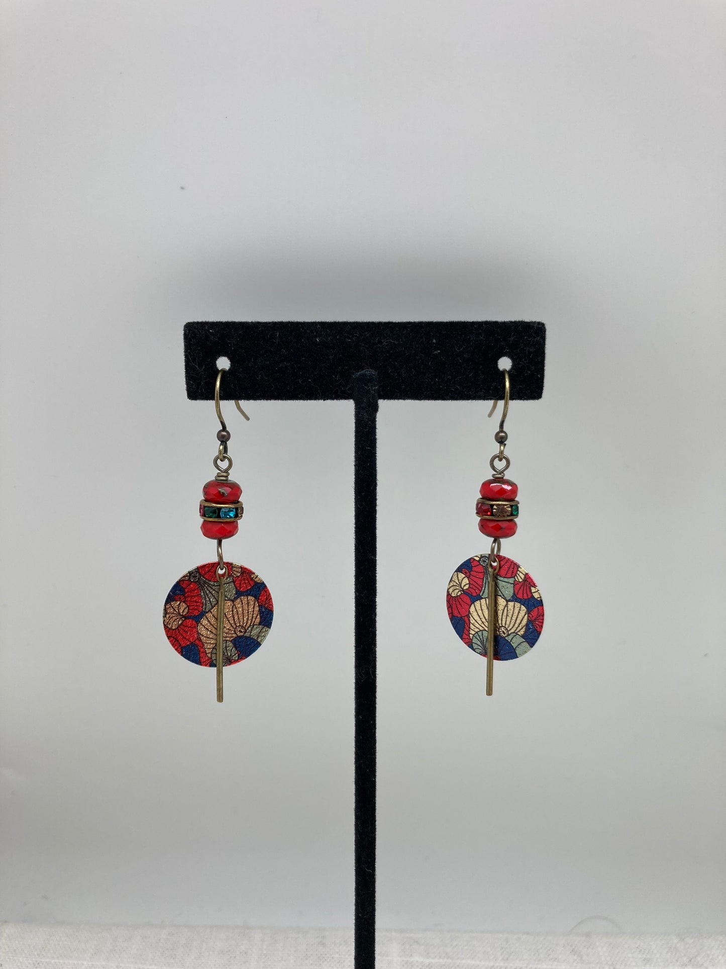 Crimson Beauty Earrings