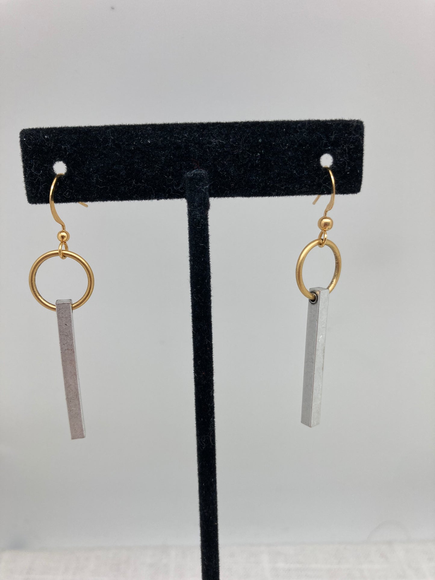 Mixed Metal Earrings