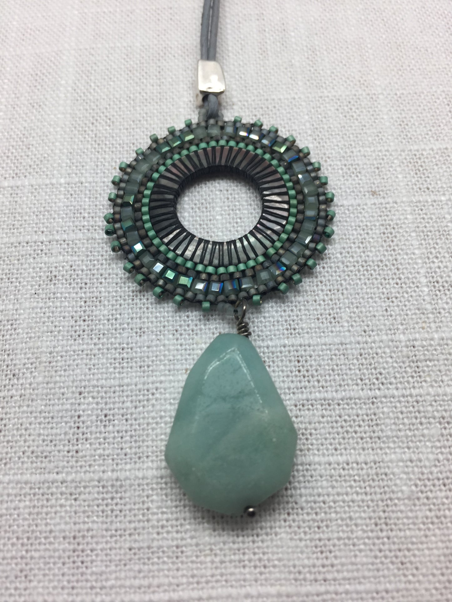 Woven Focal Necklace