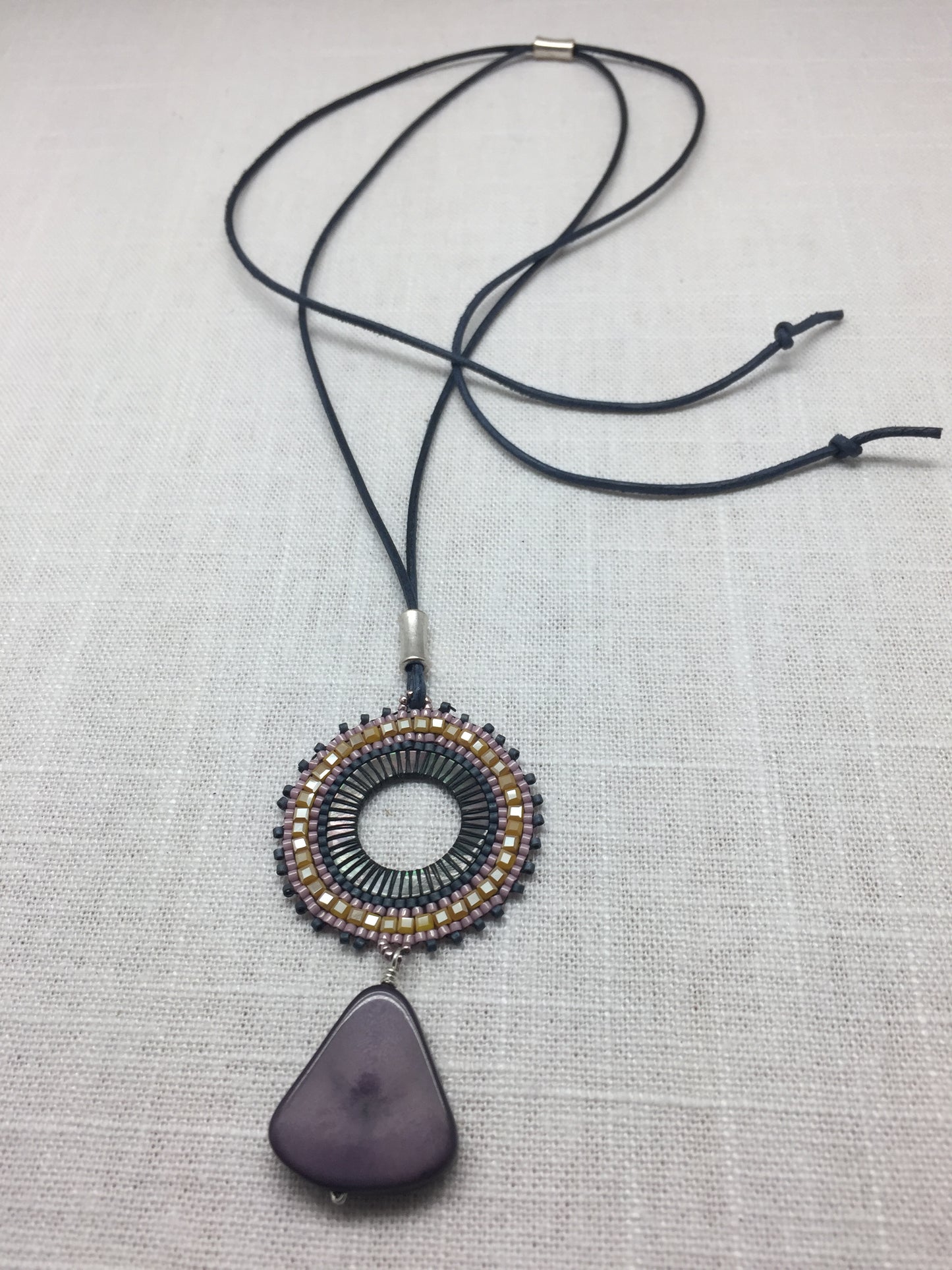 Woven Focal Necklace