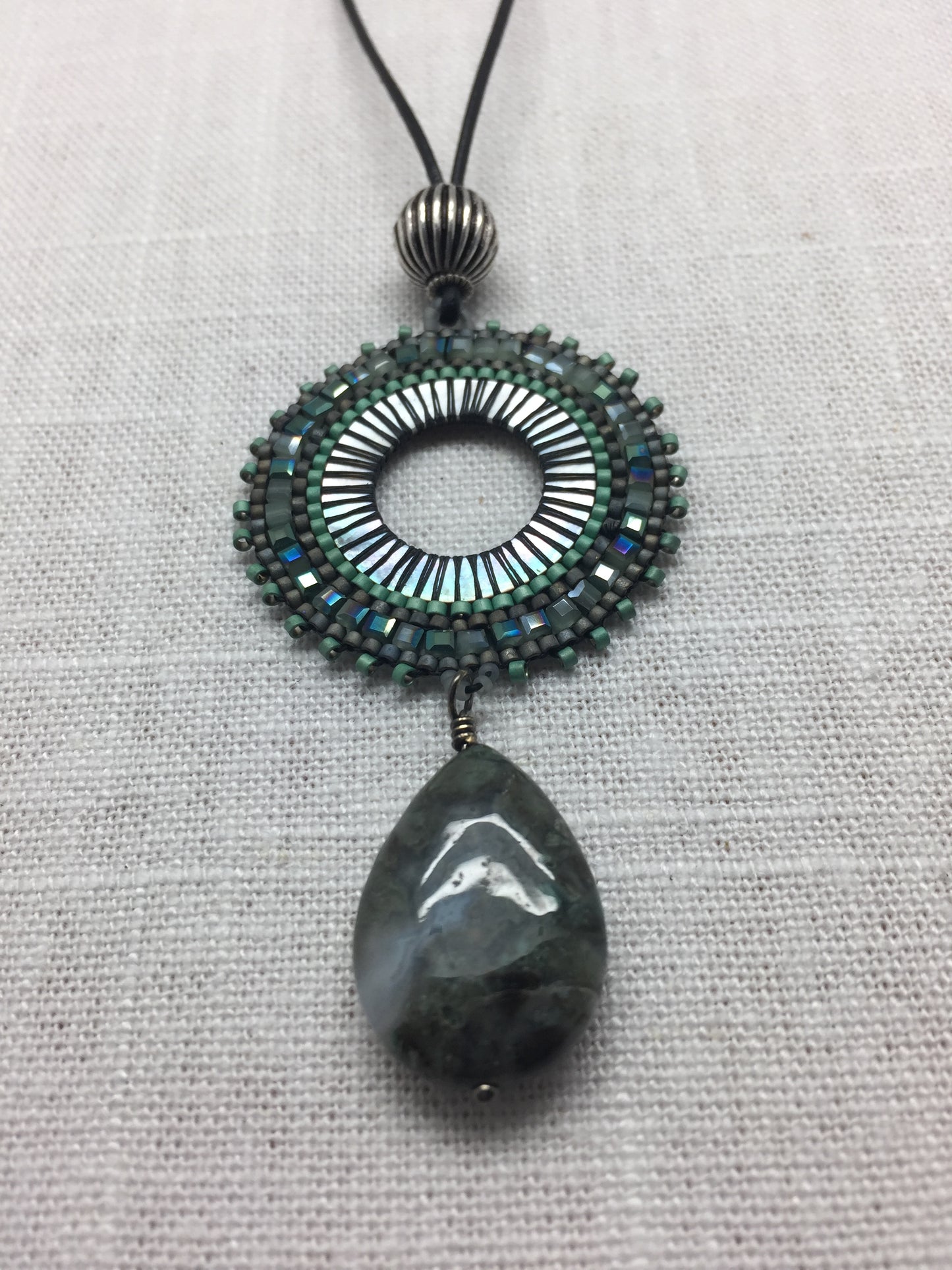Woven Focal Necklace