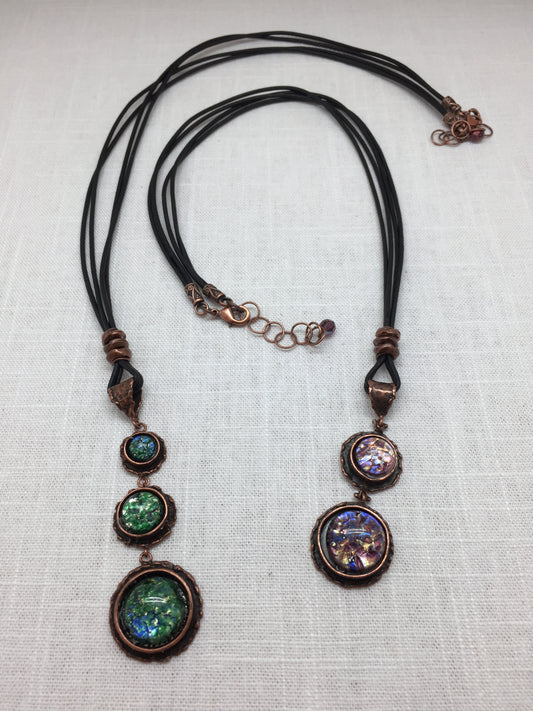 Glass Pendant Necklace