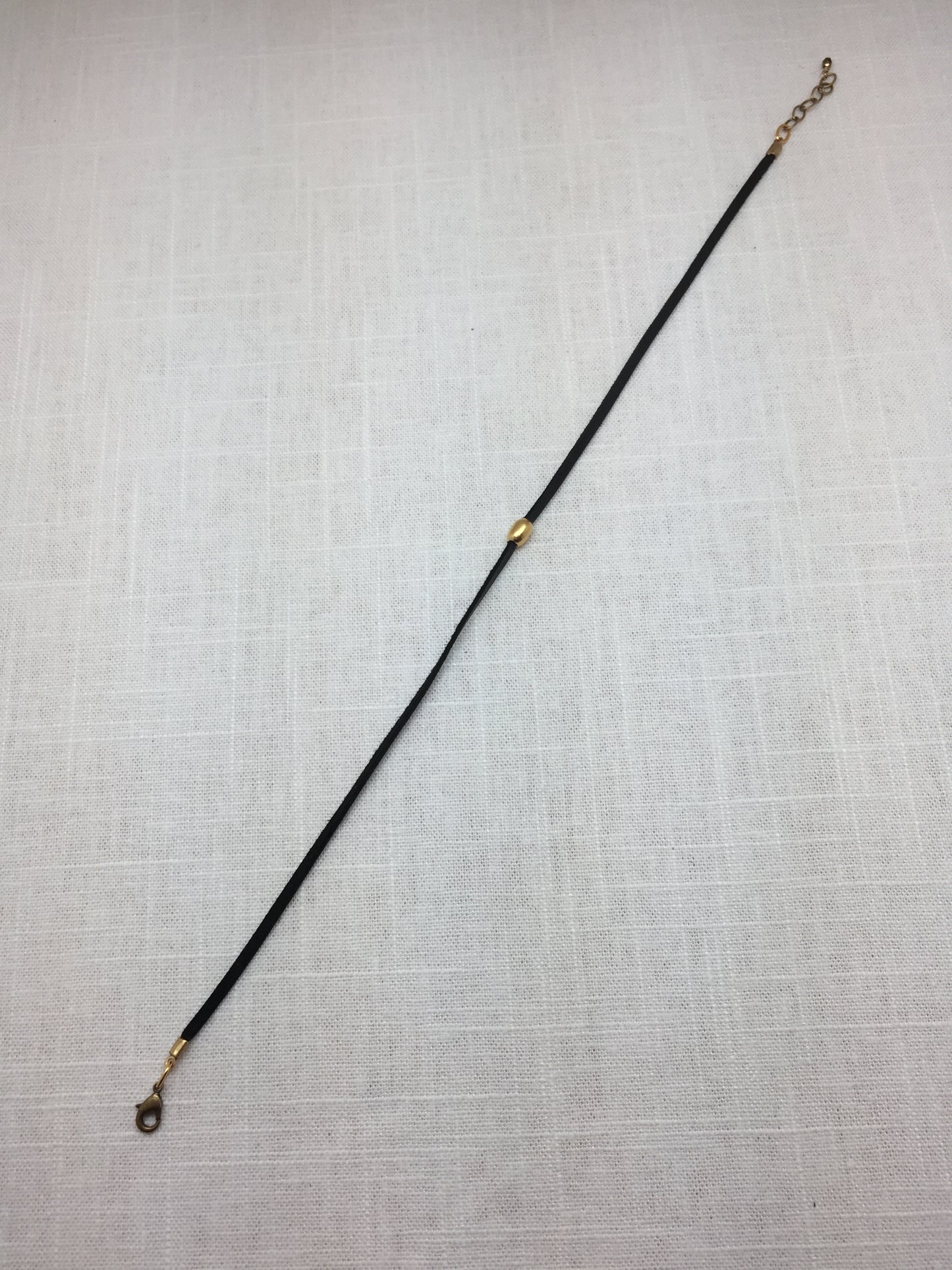 Simple Gold Choker Necklace
