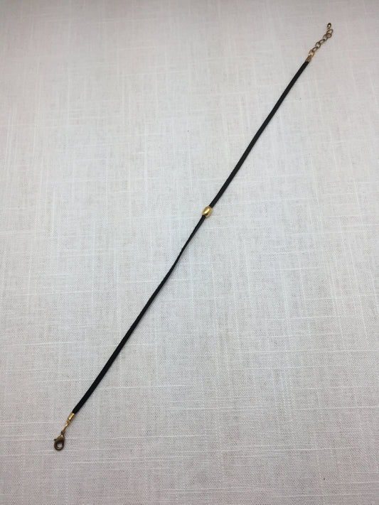 Simple Gold Choker Necklace