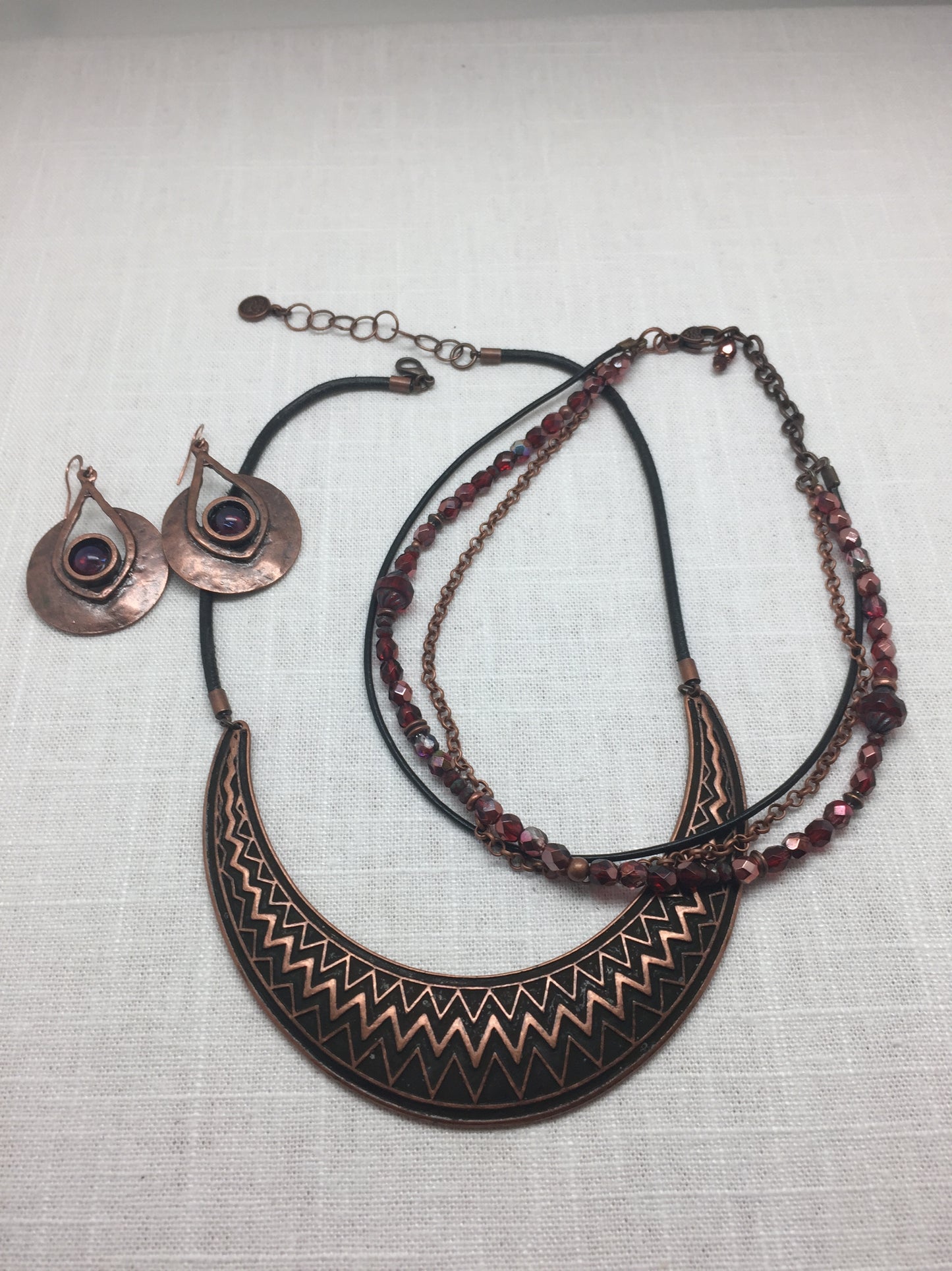 Copper Collar Necklace