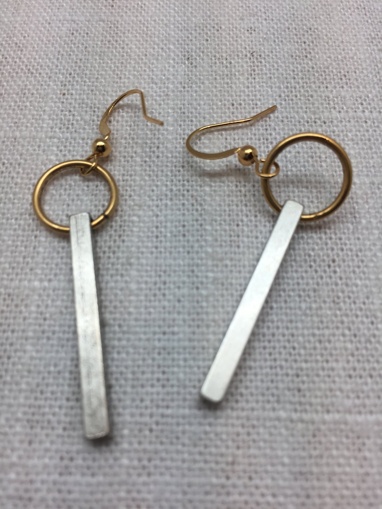Mixed Metal Earrings