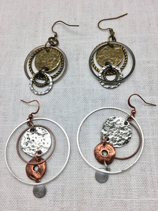 Saturn Earrings