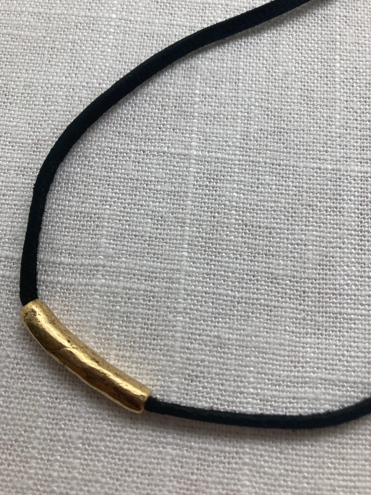 Gold Bar Choker