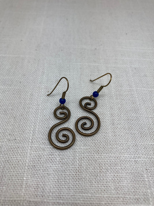 Simple Swirl Earrings