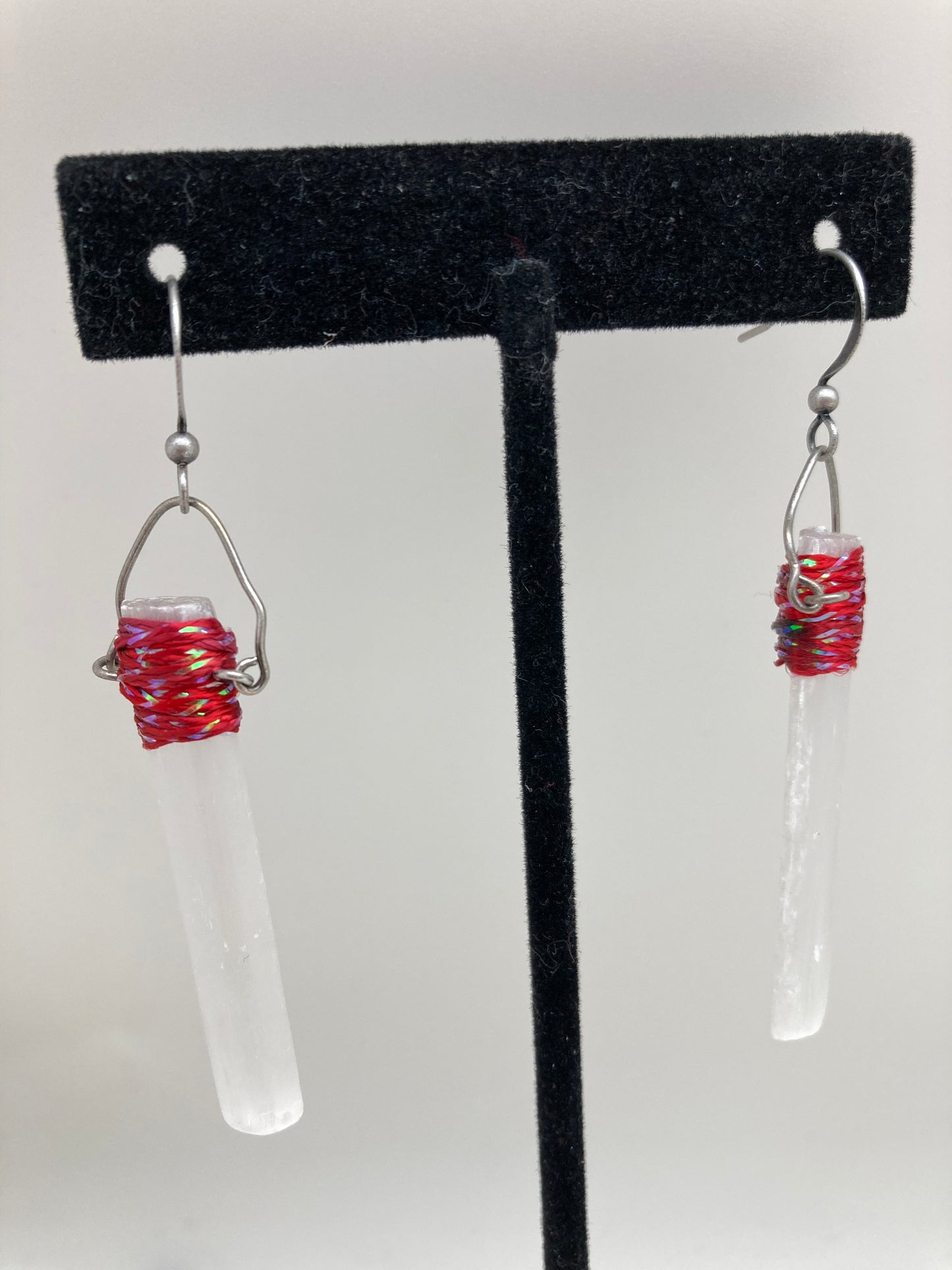 Selenite Earrings