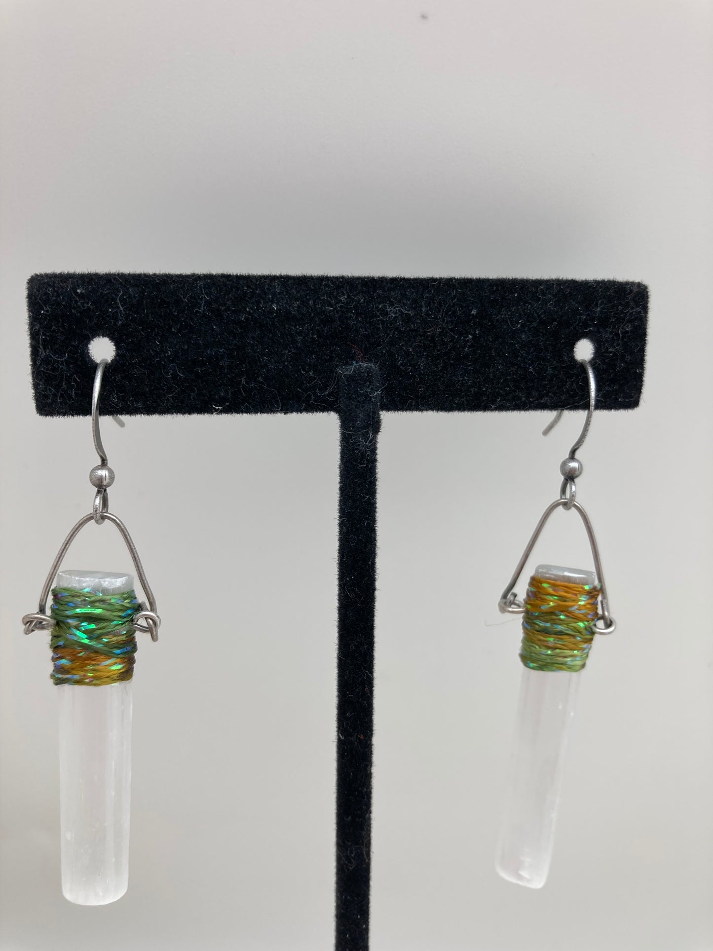 Selenite Earrings