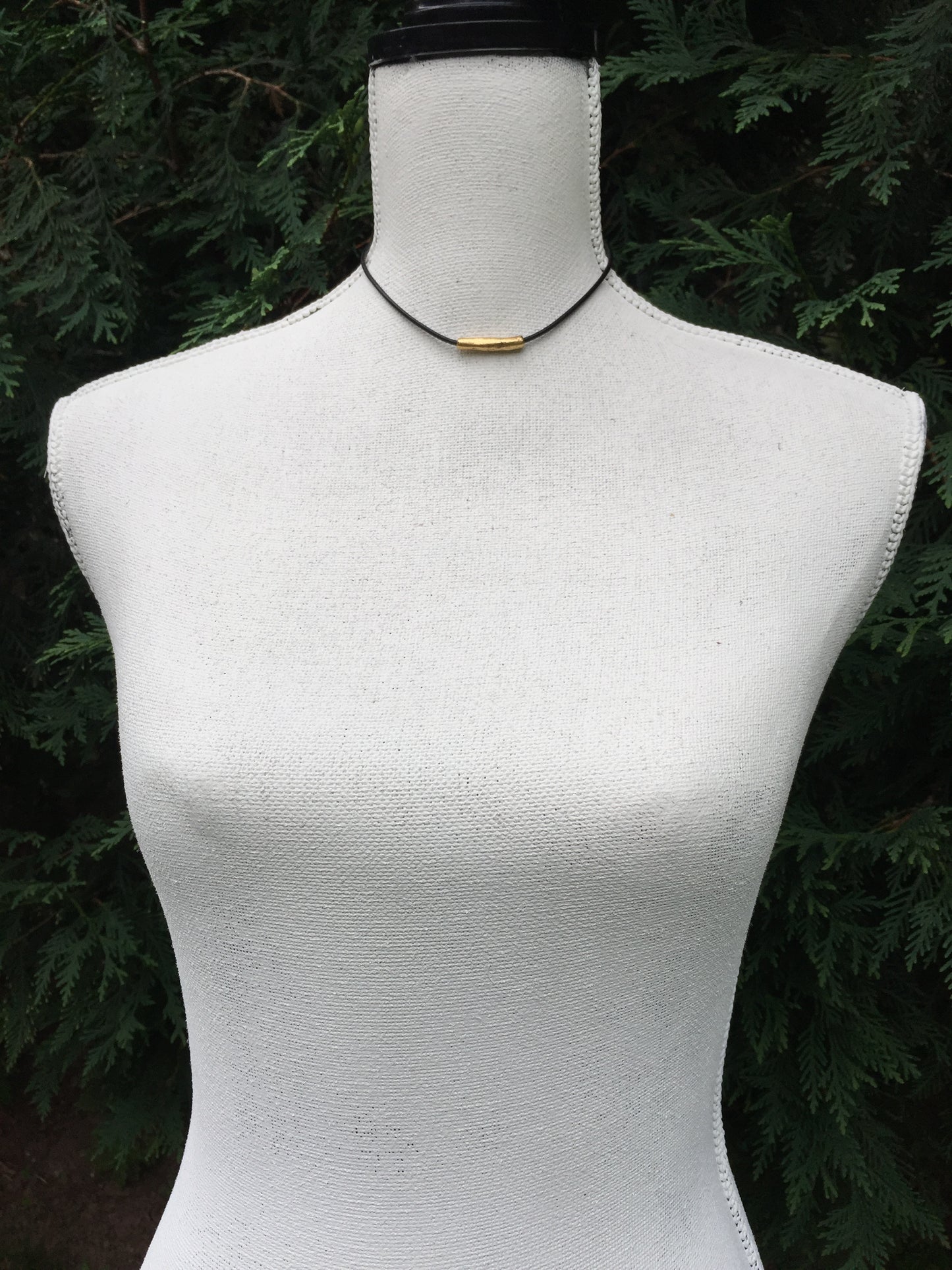 Gold Bar Choker